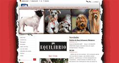 Desktop Screenshot of canilaukanay.webnode.com.br