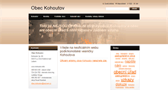 Desktop Screenshot of kohoutov.webnode.cz