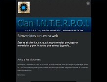 Tablet Screenshot of clanlnterpol.webnode.pt