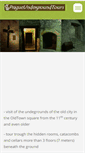 Mobile Screenshot of pragueundergroundtours.webnode.cz