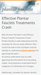 Mobile Screenshot of plantar-fasciitis3.webnode.com