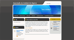 Desktop Screenshot of andeboldoalgarve.webnode.com