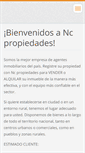Mobile Screenshot of ncpropiedades.webnode.com.uy