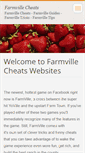 Mobile Screenshot of farmville-cheats.webnode.com