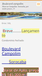 Mobile Screenshot of boulevard-campolim1.webnode.pt