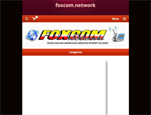 Tablet Screenshot of foxcomnetwork.webnode.pt