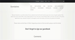 Desktop Screenshot of ourrelatives.webnode.com