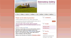 Desktop Screenshot of damnedovycestiny.webnode.cz