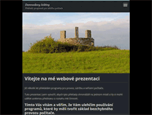 Tablet Screenshot of damnedovycestiny.webnode.cz