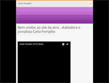 Tablet Screenshot of carlapompilio.webnode.com.br