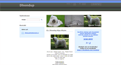 Desktop Screenshot of dhondup.webnode.cz