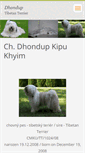 Mobile Screenshot of dhondup.webnode.cz