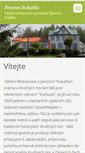 Mobile Screenshot of penzion-kukacka.webnode.cz