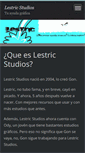 Mobile Screenshot of lestric-studios.webnode.com