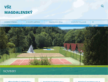 Tablet Screenshot of magdalenskymlyn.webnode.cz