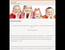 Tablet Screenshot of brainchild.webnode.com