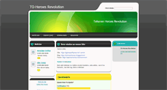 Desktop Screenshot of heroesrevolution.webnode.com.br