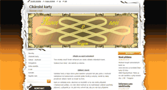 Desktop Screenshot of cikanskekarty.webnode.cz
