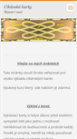 Mobile Screenshot of cikanskekarty.webnode.cz