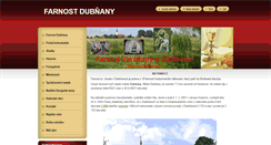 Desktop Screenshot of farnostdubnany.webnode.cz