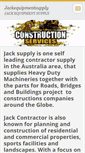 Mobile Screenshot of jackequipmentsupply.webnode.com