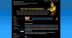 Desktop Screenshot of iklanparanormal.webnode.com