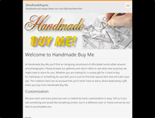 Tablet Screenshot of handmadebuyme.webnode.com