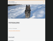 Tablet Screenshot of deutsche-schaeferhunde.webnode.com