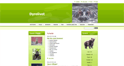 Desktop Screenshot of dyrelivet.webnode.com