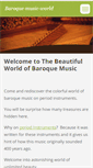 Mobile Screenshot of beautifulworldofbaroquemusic.webnode.cz