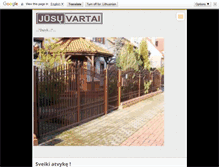 Tablet Screenshot of jusuvartai.webnode.com