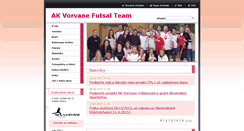 Desktop Screenshot of akvorvane.webnode.cz