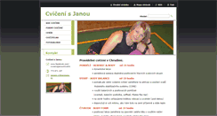 Desktop Screenshot of cvicenisjanou.webnode.cz