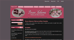 Desktop Screenshot of fabricadebemcasados-docessabores.webnode.com