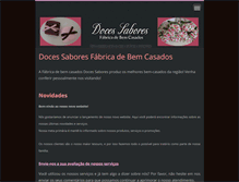 Tablet Screenshot of fabricadebemcasados-docessabores.webnode.com