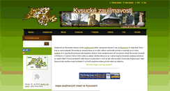 Desktop Screenshot of kysuckezaujimavosti.webnode.sk