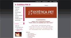 Desktop Screenshot of esteticapet.webnode.com.br