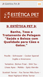 Mobile Screenshot of esteticapet.webnode.com.br