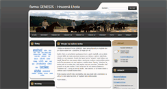 Desktop Screenshot of farmagenesis.webnode.cz