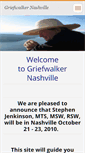 Mobile Screenshot of griefwalkernashville.webnode.com