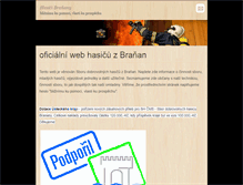 Tablet Screenshot of hasici-branany.webnode.cz