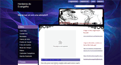 Desktop Screenshot of herdeirosdoevangelho.webnode.com.br