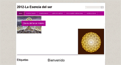 Desktop Screenshot of 2012-laesenciadelser.webnode.es