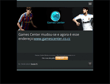 Tablet Screenshot of gamescenter.webnode.com.br