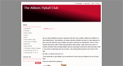 Desktop Screenshot of abbotsflyball.webnode.com