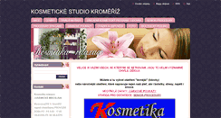 Desktop Screenshot of kosmetika-kromeriz.webnode.cz