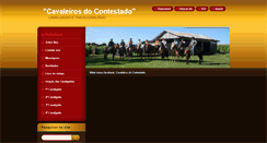 Desktop Screenshot of cavalgadasdocontestado.webnode.com