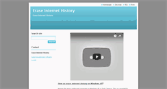 Desktop Screenshot of eraseinternethistory.webnode.com