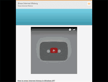 Tablet Screenshot of eraseinternethistory.webnode.com