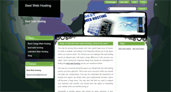 Desktop Screenshot of bestwebhostingnews.webnode.com